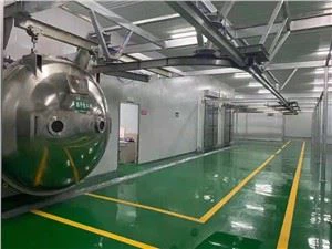 Stroj za sušenje smrzavanjem hrane za čips